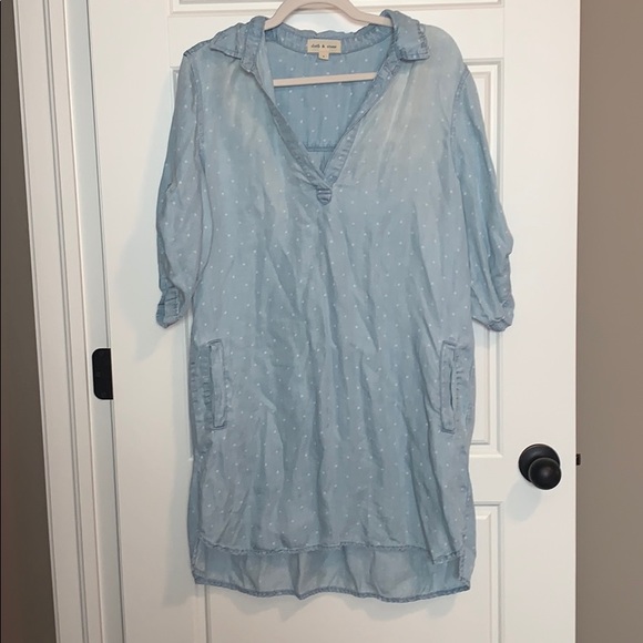 Anthropologie Dresses & Skirts - Anthropology Denim Dress